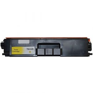 Compatible Brother TN-349 Yellow toner cartridge - 6,000 pages