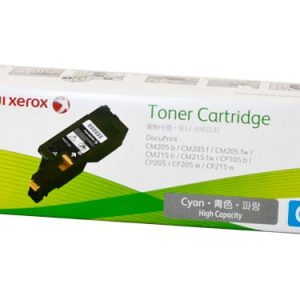 Genuine Xerox CT201592 Cyan toner cartridge - 1,400 pages